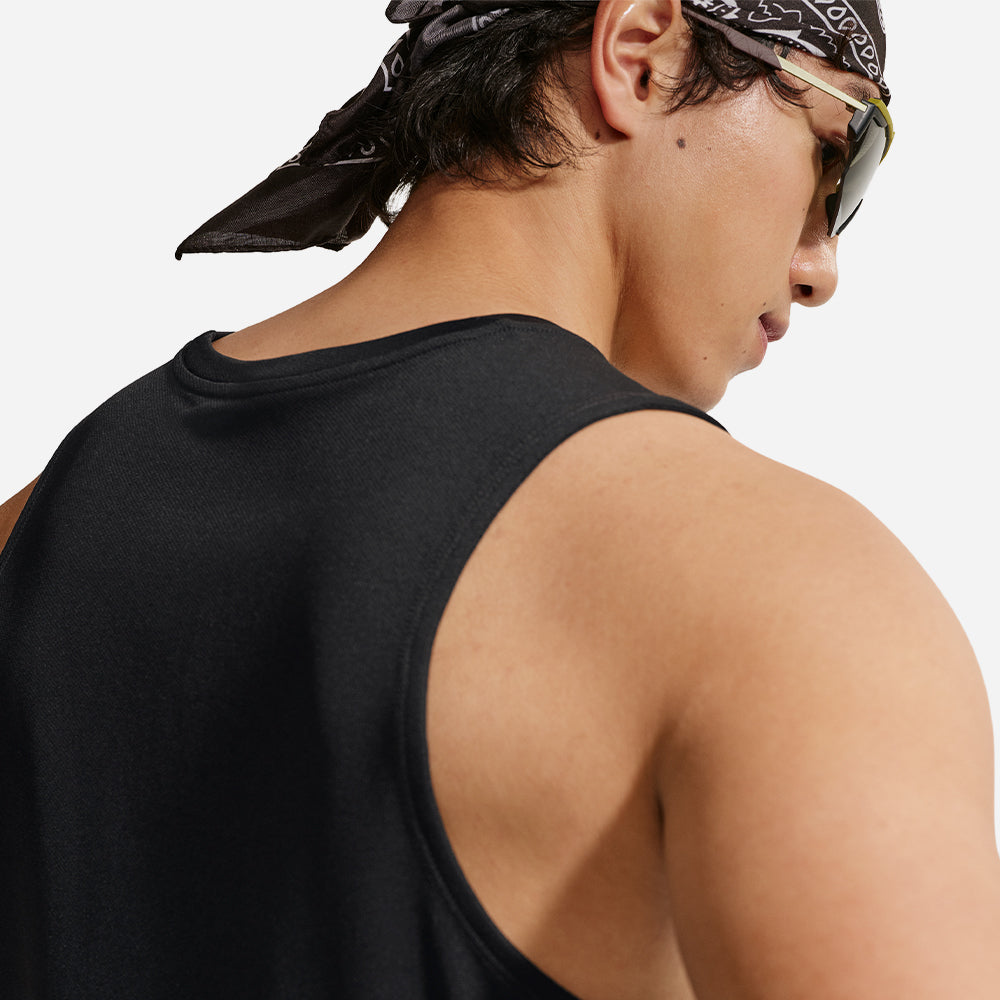 Áo Ba Lỗ Nam Nike Dri-Fit Miler - Đen - Supersports Vietnam