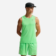 Áo Ba Lỗ Nam Nike Dri-Fit Miler - Xanh Lá - Supersports Vietnam