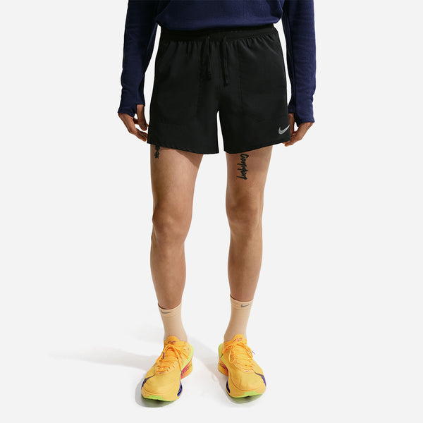 Quần Ngắn Thể Thao Nam Nike Stride Dri-Fit 5 Inch Brief-Lined Running - Đen - Supersports Vietnam
