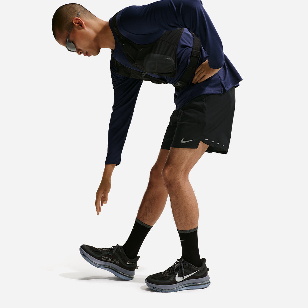 Quần Ngắn Thể Thao Nam Nike Stride Dri-Fit 7" Brief-Lined - Đen - Supersports Vietnam