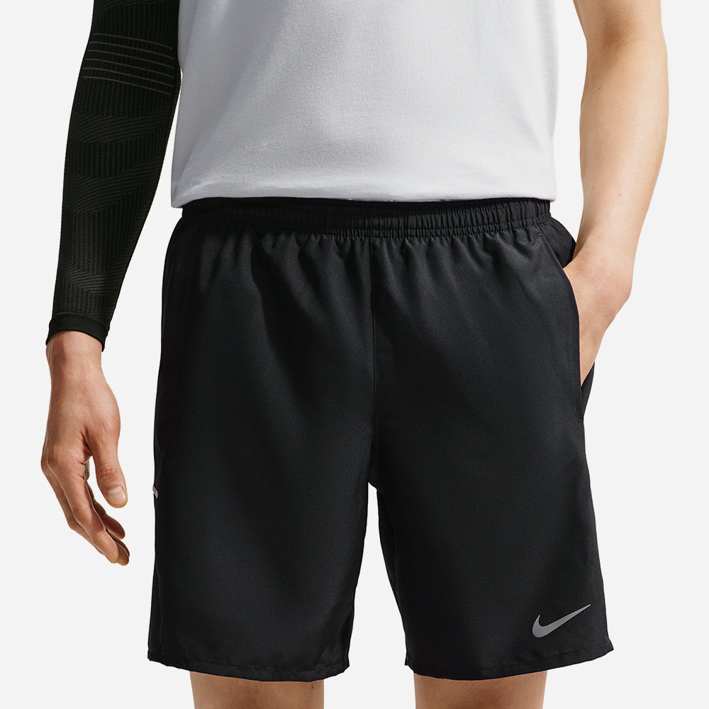 Quần Ngắn Thể Thao Nam Nike Miler Dri-Fit 2-In-1 7 Inch - Đen - Supersports Vietnam