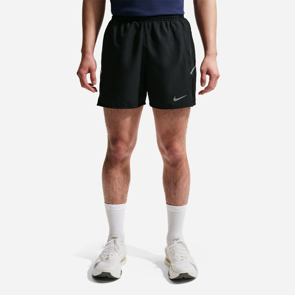Quần Ngắn Thể Thao Nam Nike Dri-Fit Miler 5 Inch Brief-Lined Running - Đen - Supersports Vietnam