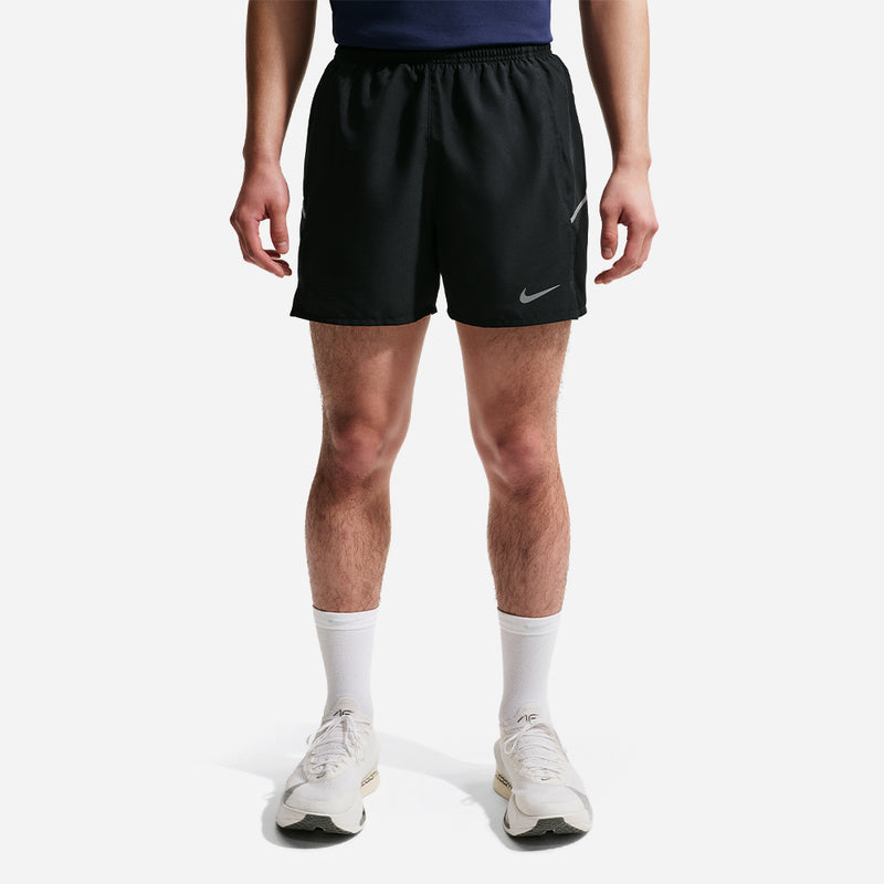 Quần Ngắn Thể Thao Nam Nike Dri-Fit Miler 5 Inch Brief-Lined Running - Đen