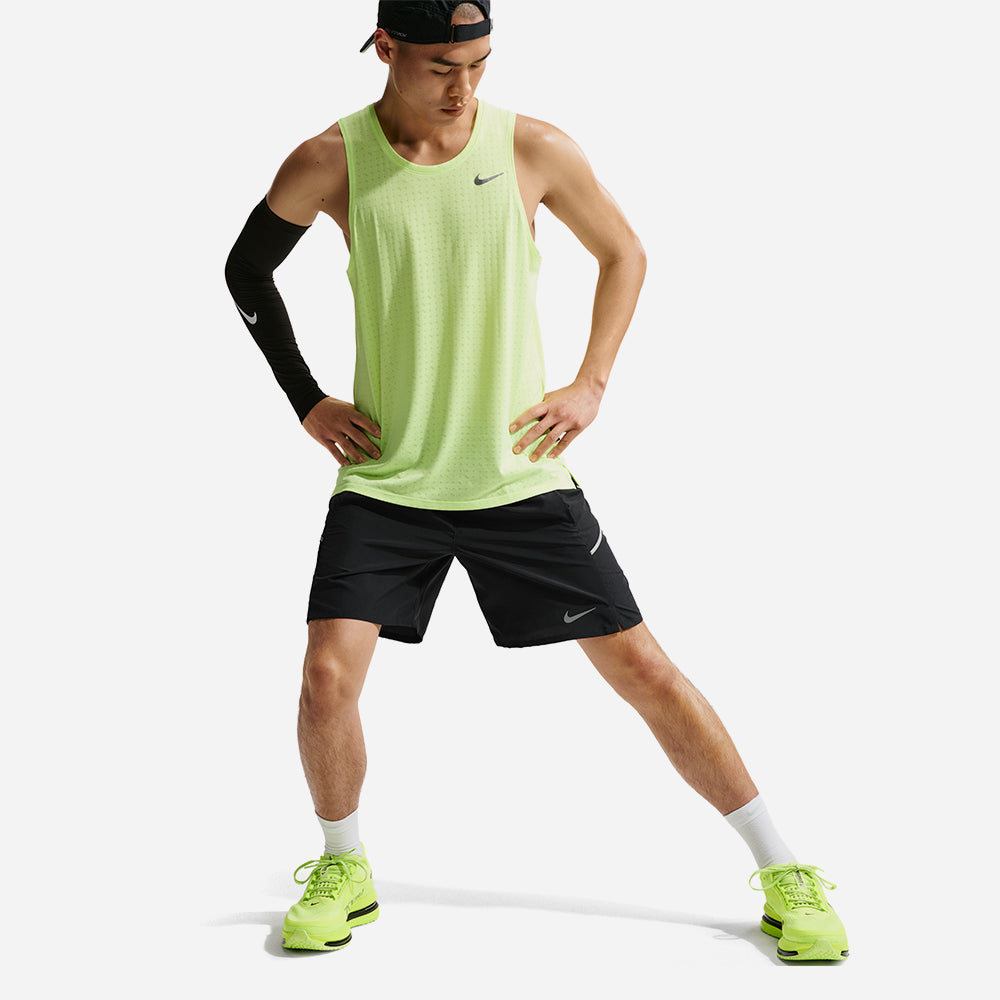 Quần Ngắn Thể Thao Nam Nike Dri-Fit Miler 7 Inch Briefs-Lined - Đen - Supersports Vietnam