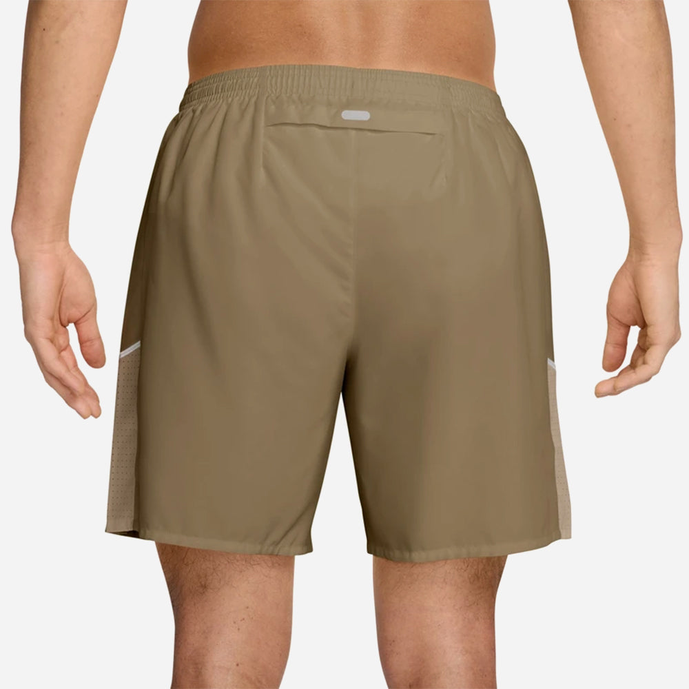 Quần Ngắn Thể Thao Nam Nike Dri-Fit Miler 7 Inch Briefs-Lined - Nâu - Supersports Vietnam