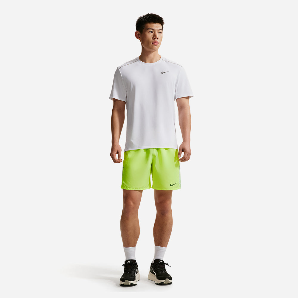 Áo Thun Nam Nike Miler Dri-Fit Uv-Protection Short-Sleeve Running - Trắng - Supersports Vietnam