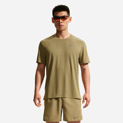 Áo Thun Nam Nike Dri-Fit UV-Protection Miler Short-Sleeve - Nâu - Supersports Vietnam