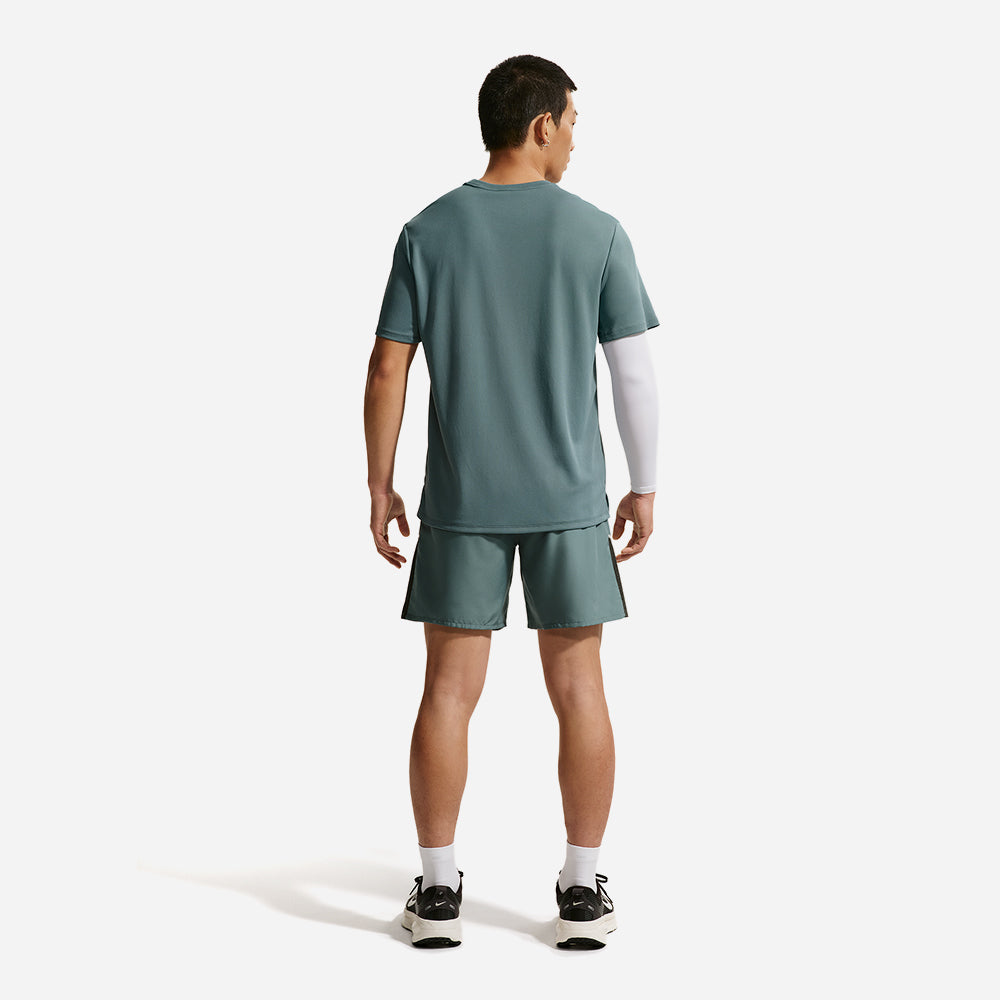 Áo Thun Nam Nike Miler Dri-Fit Uv-Protection Short-Sleeve Running - Xanh Dương - Supersports Vietnam
