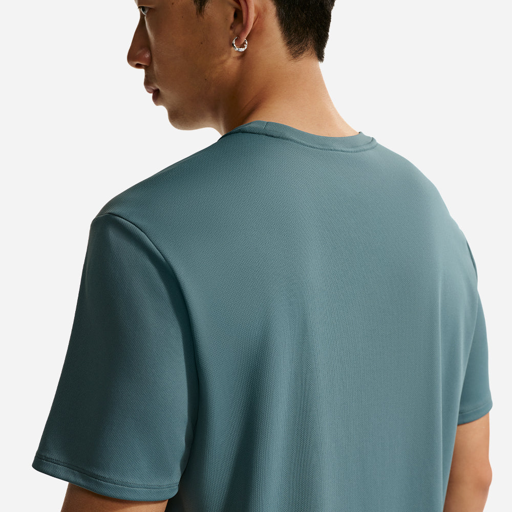 Áo Thun Nam Nike Miler Dri-Fit Uv-Protection Short-Sleeve Running - Xanh Dương - Supersports Vietnam