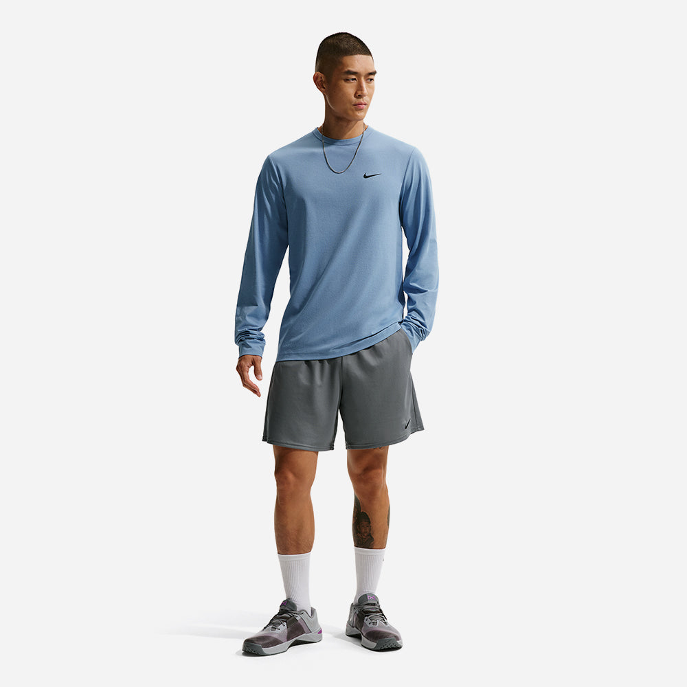 Quần Ngắn Thể Thao Nam Nike Dri-Fit Flex 7 Inch - Xám - Supersports Vietnam
