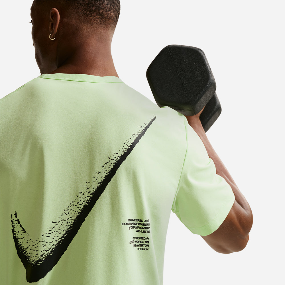 Áo Thun Nam Nike Hyverse Dri-Fit Gfx Short-Sleeve - Xanh Lá - Supersports Vietnam