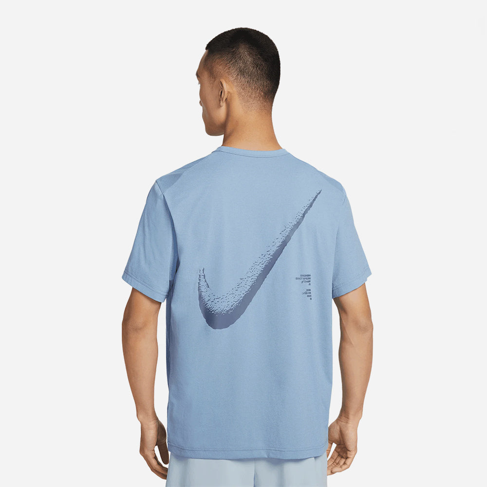 Áo Thun Nam Nike Dri-Fit Hyverse Gfx Short-Sleeve - Xanh Dương - Supersports Vietnam
