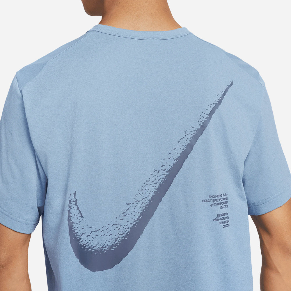 Áo Thun Nam Nike Dri-Fit Hyverse Gfx Short-Sleeve - Xanh Dương - Supersports Vietnam