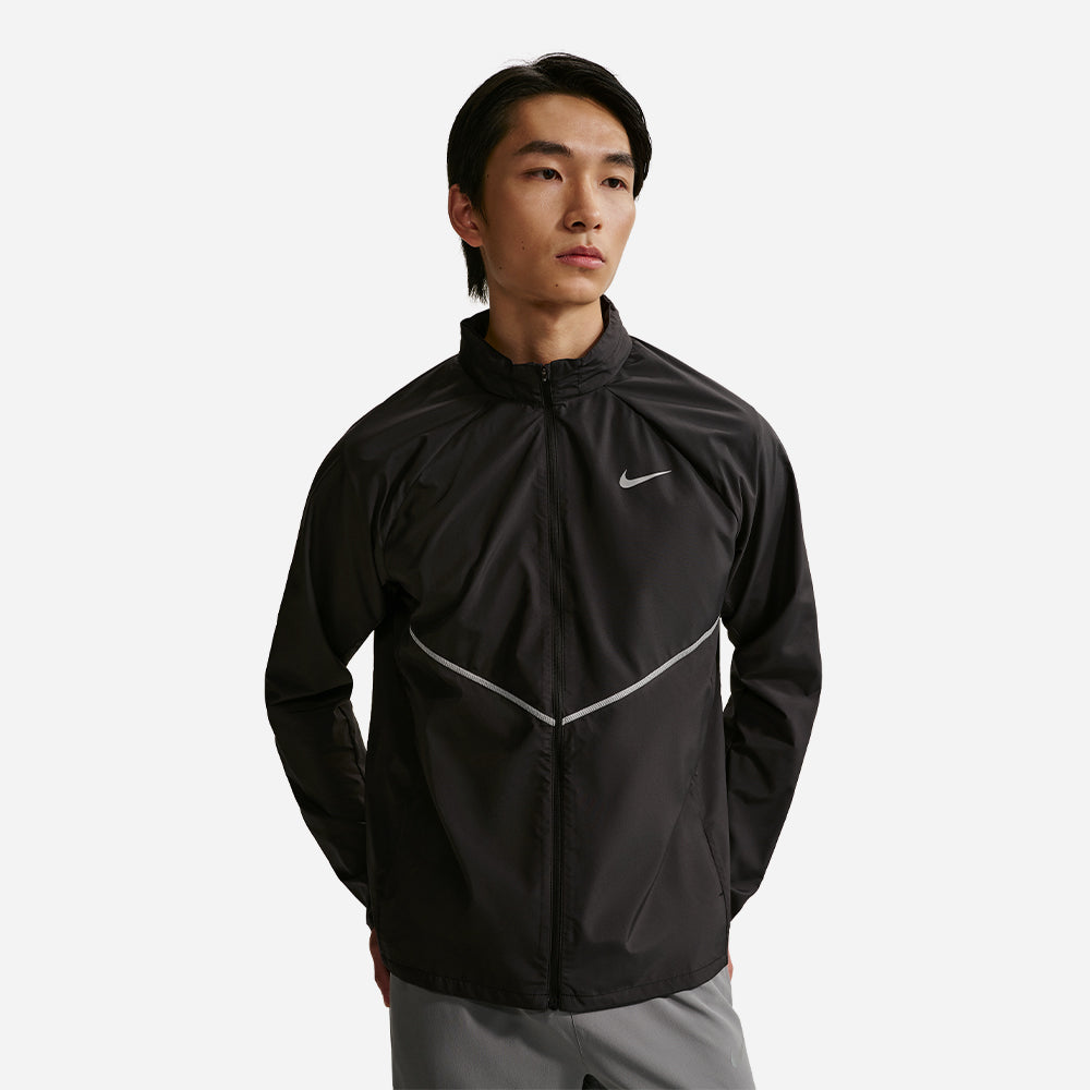 Áo Khoác Nam Nike Miler Repel UV Protection Running - Đen - Supersports Vietnam