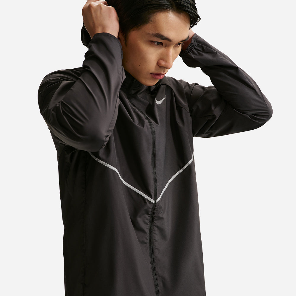 Áo Khoác Nam Nike Miler Repel UV Protection Running - Đen - Supersports Vietnam