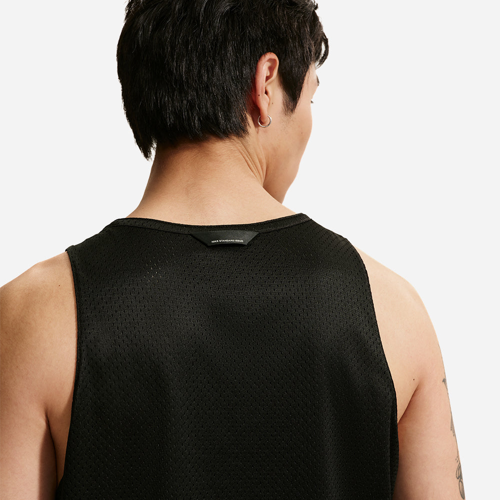 Áo Ba Lỗ Nam Nike Standard Issue Practice Mesh Basketball - Đen - Supersports Vietnam