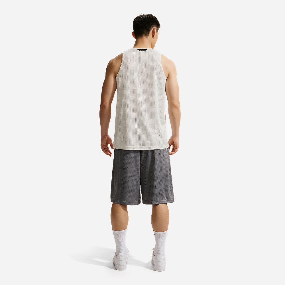 Áo Ba Lỗ Thi Đấu Nam Nike Standard Issue Practice Mesh Basketball - Trắng - Supersports Vietnam