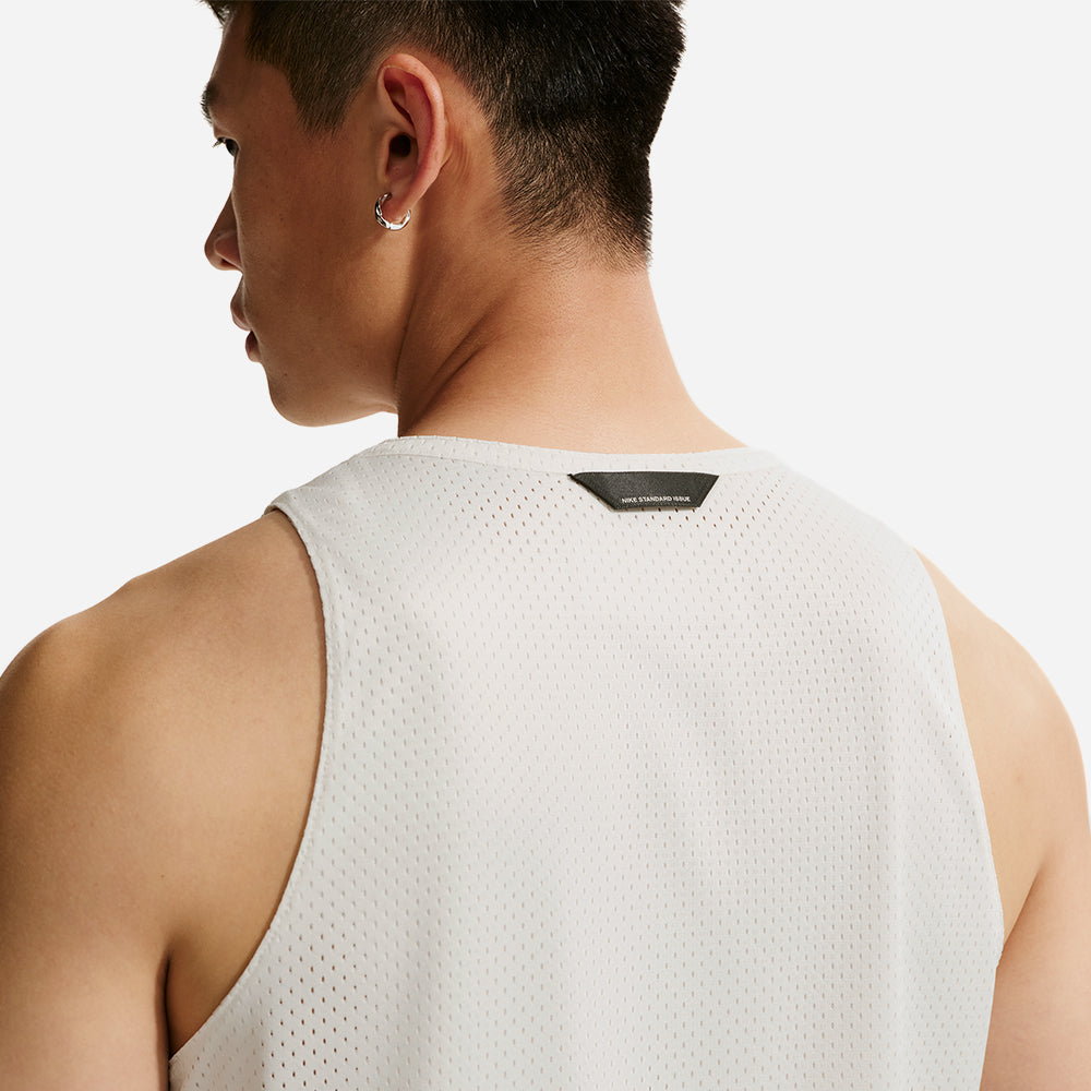Áo Ba Lỗ Thi Đấu Nam Nike Standard Issue Practice Mesh Basketball - Trắng - Supersports Vietnam