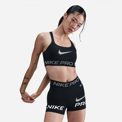 Áo Bra Thể Thao Nữ Nike Pro Light-Support - Đen - Supersports Vietnam