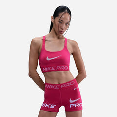 Áo Bra Thể Thao Nữ Nike Pro Light-Support - Hồng - Supersports Vietnam