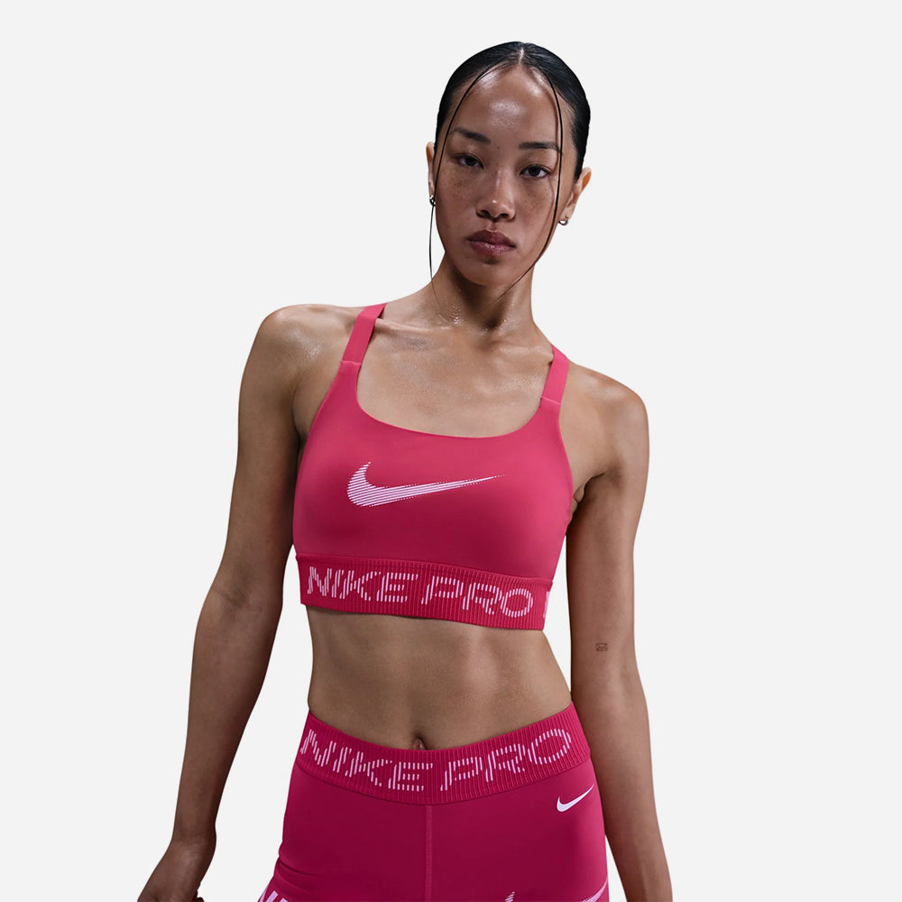 Áo Bra Thể Thao Nữ Nike Pro Light-Support - Hồng - Supersports Vietnam