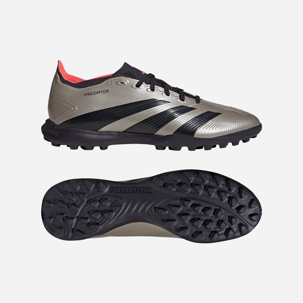 Giày Đá Bóng Dành Cho Sân Cỏ Nhân Tạo Unisex Adidas Predator League - Xám - Supersports Vietnam