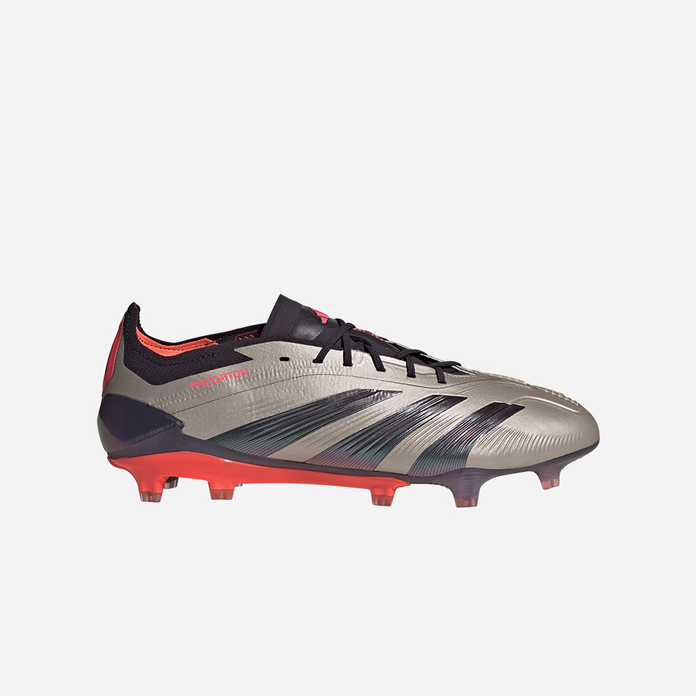 Giày Đá Bóng Dành Cho Sân Cỏ Tự Nhiên Nam Adidas Predator Elite - Xám - Supersports Vietnam