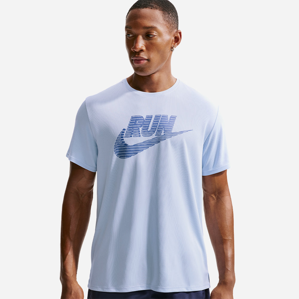 Áo Thun Nam Nike Miler Run Energy Dri-Fit Uv-Protection Short-Sleeve - Tím - Supersports Vietnam