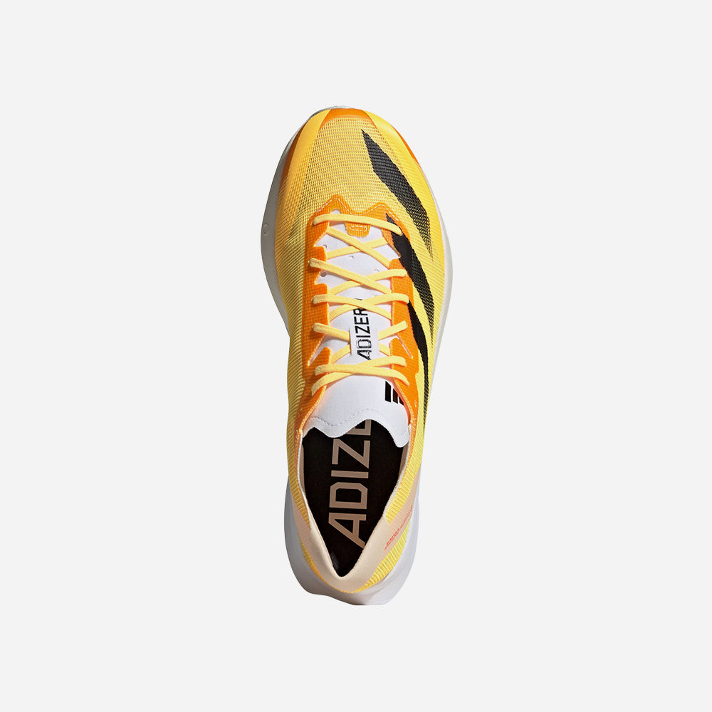 Men's Adidas Adizero Adios 8 Running Shoes - Yellow