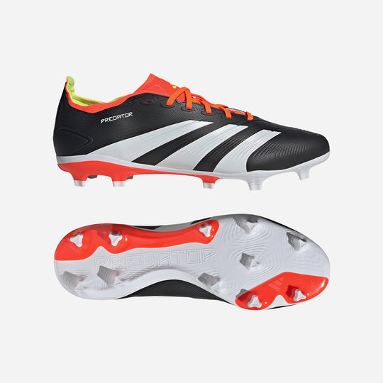 Men's Adidas Predator League Firmground Football Boots - Black