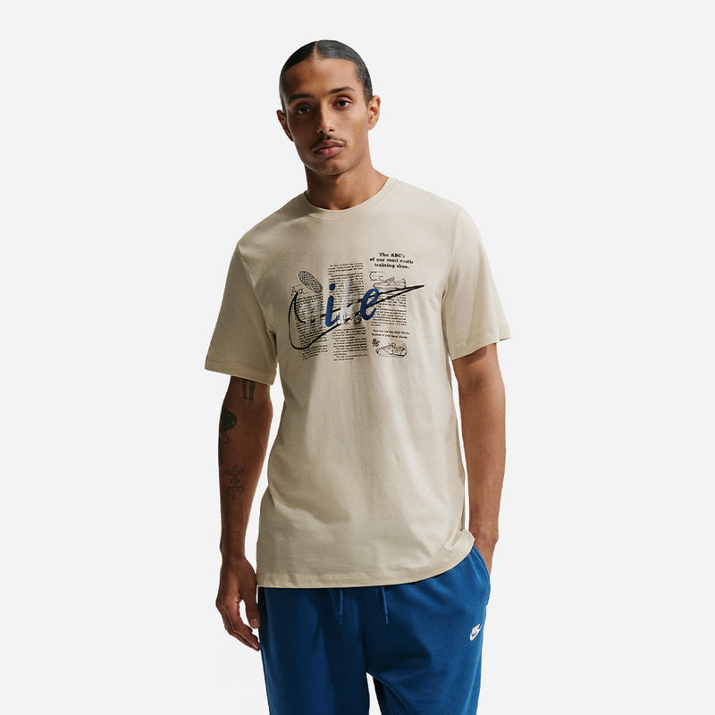 Men's Nike Sportswear Standard Celebrate T-Shirt - Beige