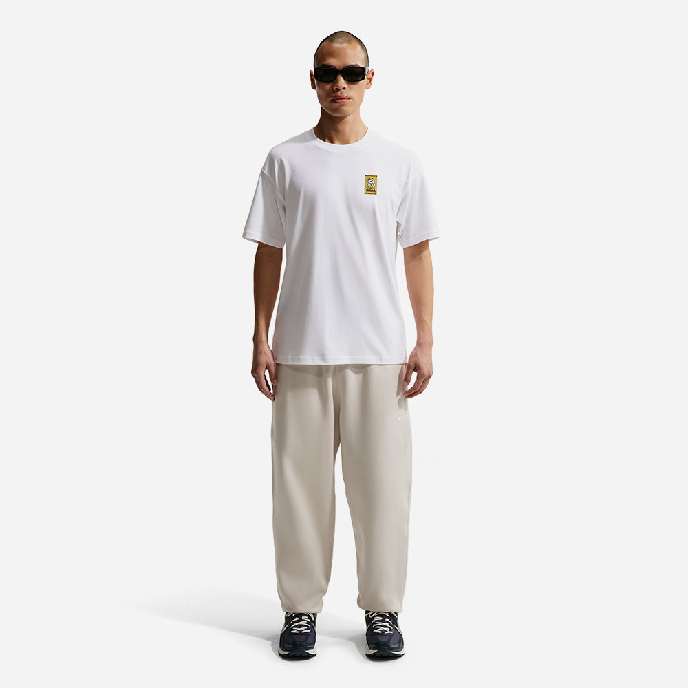 Áo Thun Nam Nike Sportswear Cafe Swoosh - Trắng - Supersports Vietnam