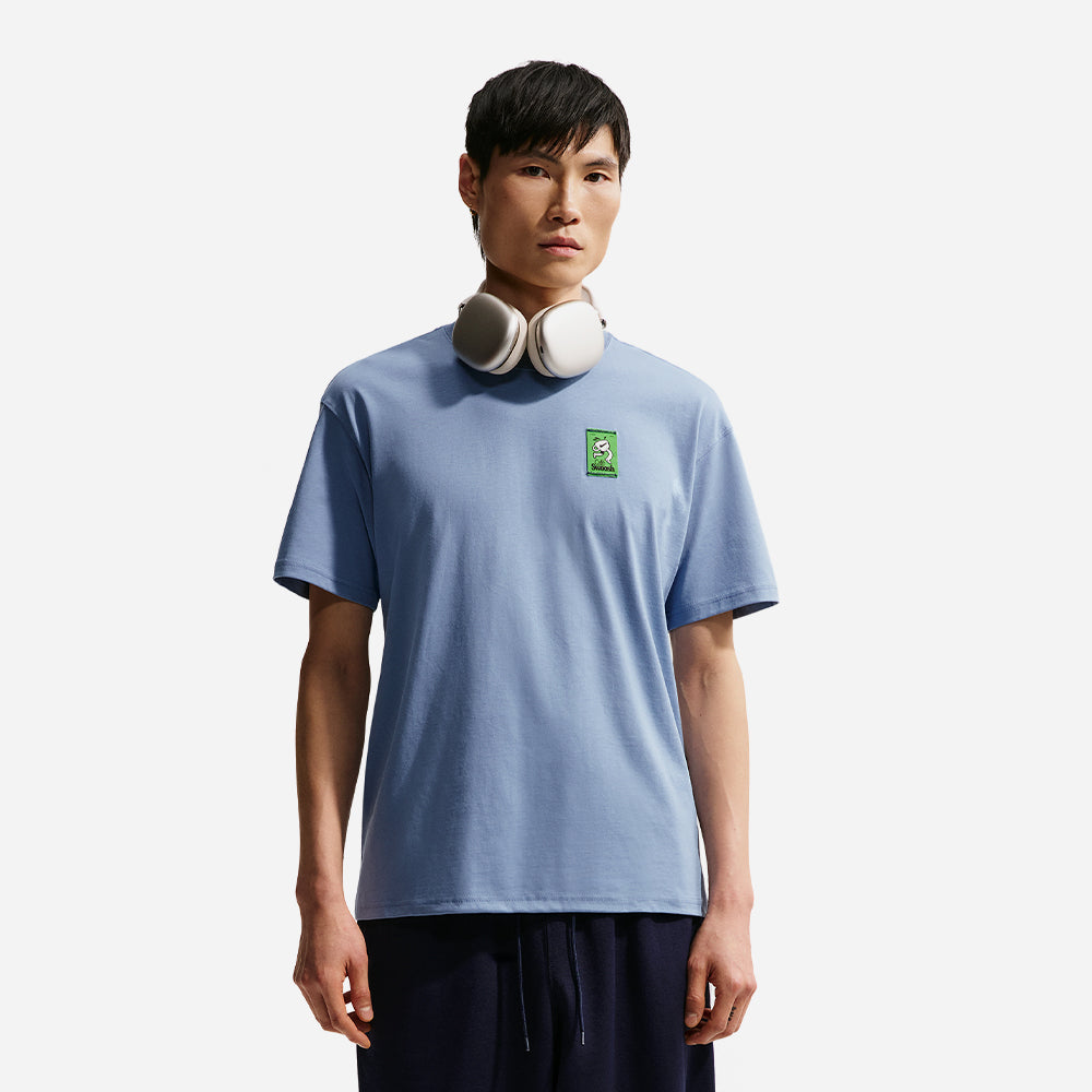 Áo Thun Nam Nike Sportswear Cafe Swoosh - Xanh Dương - Supersports Vietnam