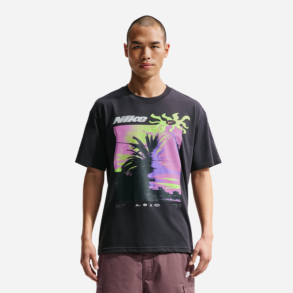 Áo Thun Nam Nike Sportswear Loose - Đen - Supersports Vietnam