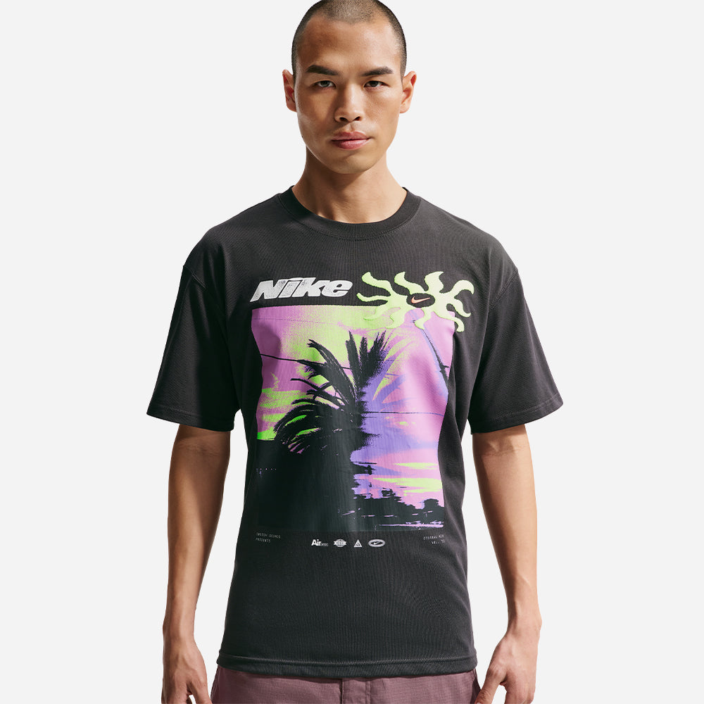 Áo Thun Nam Nike Sportswear Loose - Đen - Supersports Vietnam