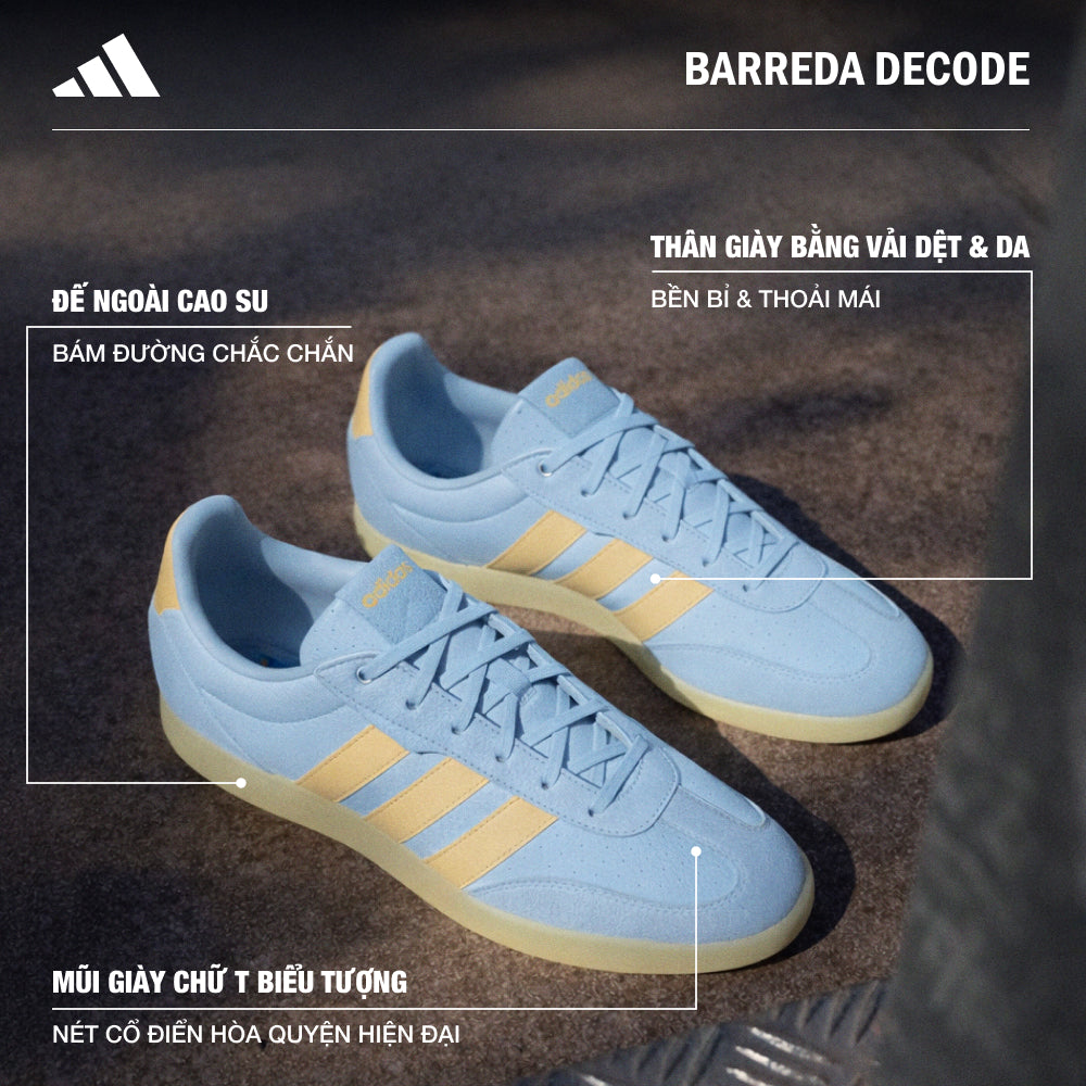 Giày Sneaker Nữ Adidas Barreda Decode - Xanh Dương - Supersports Vietnam