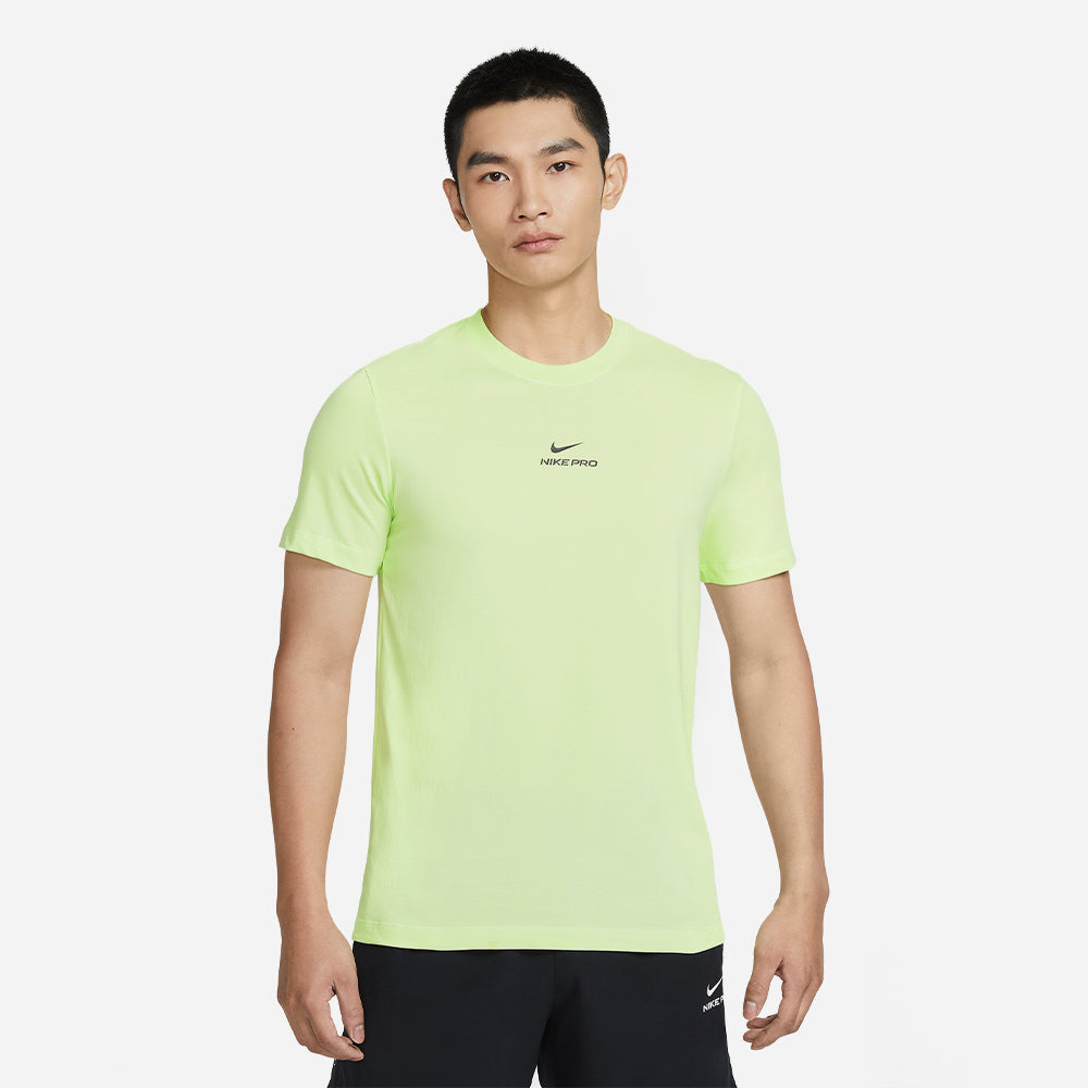 Áo Thun Nam Nike Pro Dri-Fit - Vàng Chanh - Supersports Vietnam