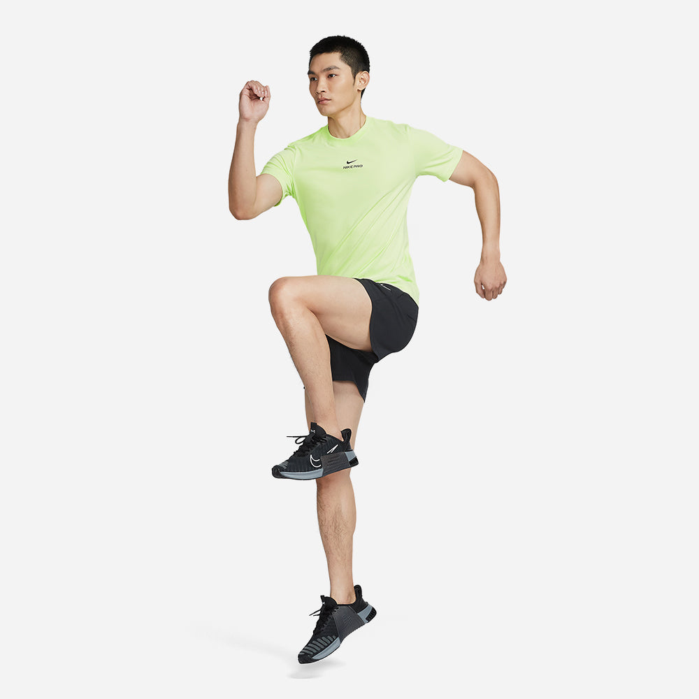 Áo Thun Nam Nike Pro Dri-Fit - Vàng Chanh - Supersports Vietnam