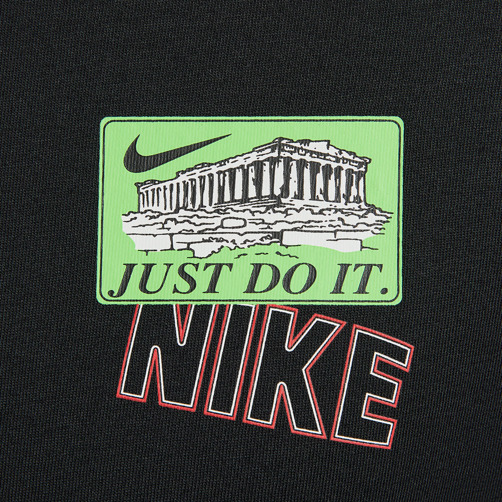 Áo Thun Nam Nike Train Stickers - Đen - Supersports Vietnam