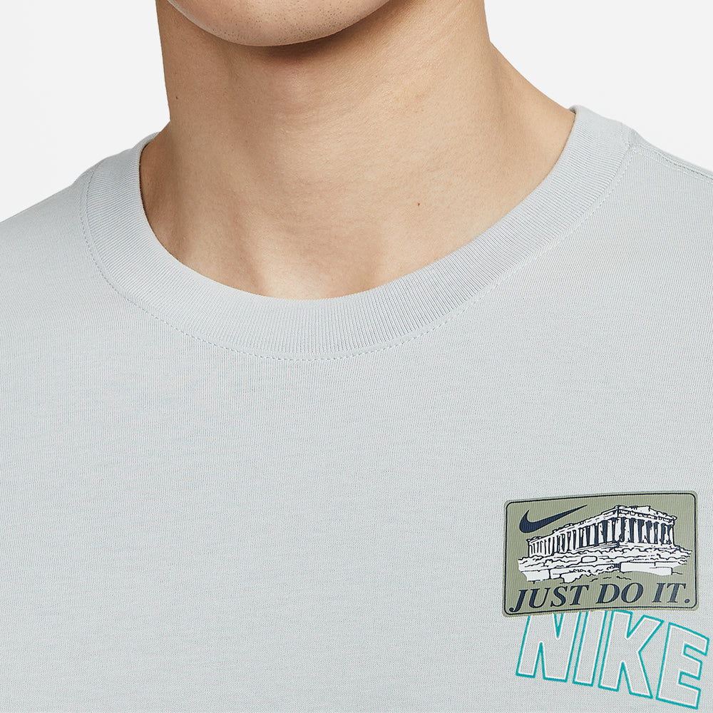 Áo Thun Nam Nike Train Stickers - Xám - Supersports Vietnam