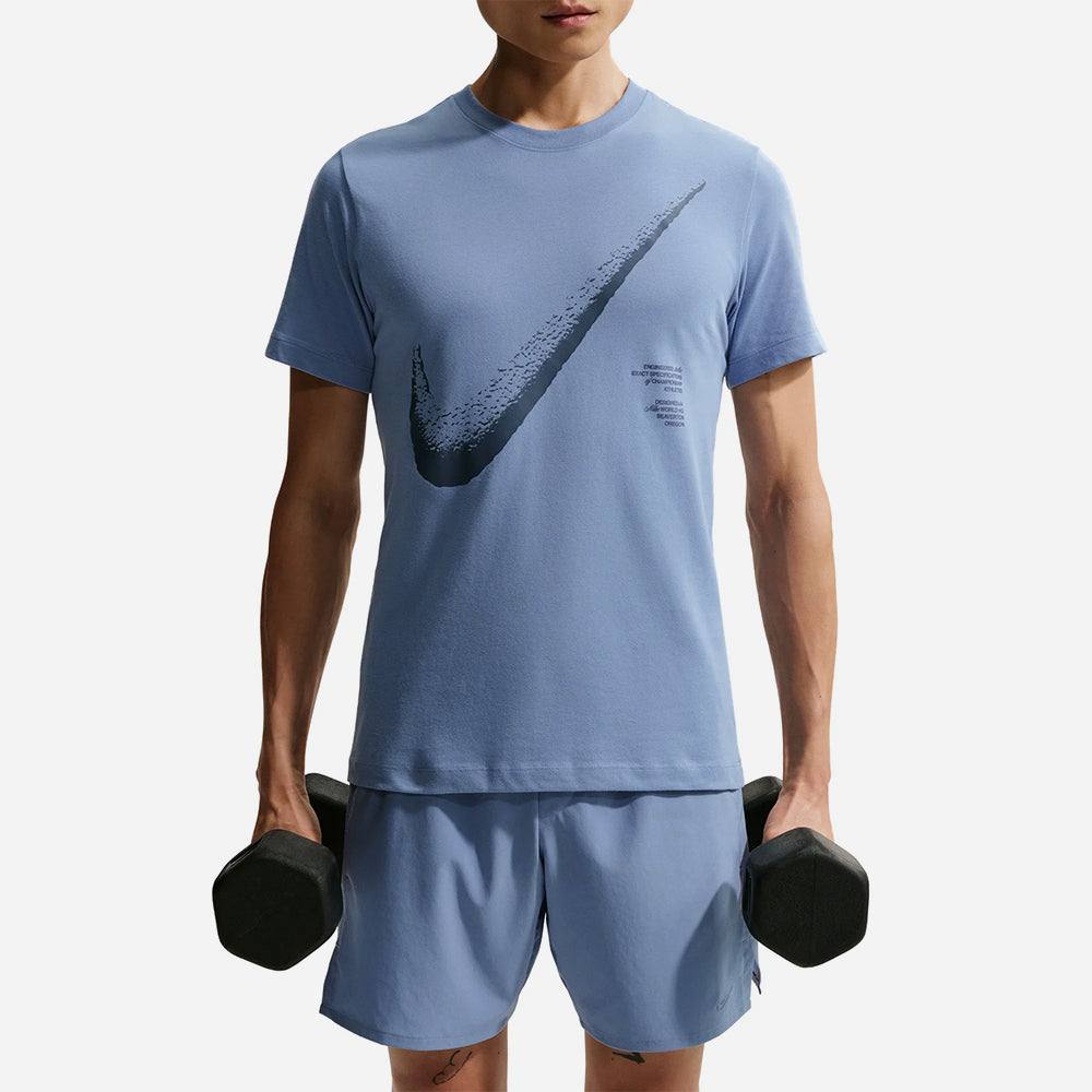 Áo Thun Nam Nike Dri-Fit Standard Hbr Pack Training - Xanh Dương - Supersports Vietnam