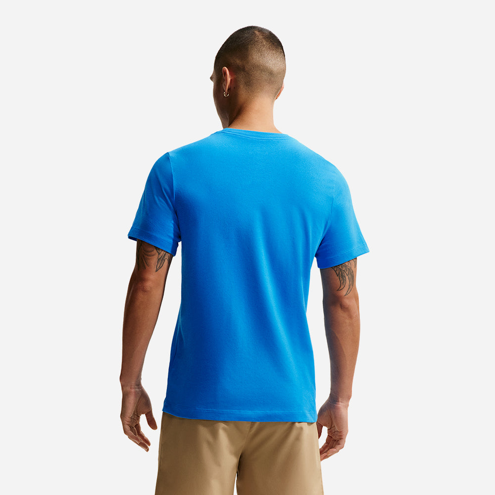 Áo Thun Nam Nike Dri-Fit Run Swoosh - Xanh Dương - Supersports Vietnam