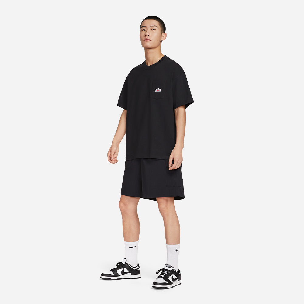 Quần Ngắn Thời Trang Nam Nike Sportswear Club Utility - Đen - Supersports Vietnam
