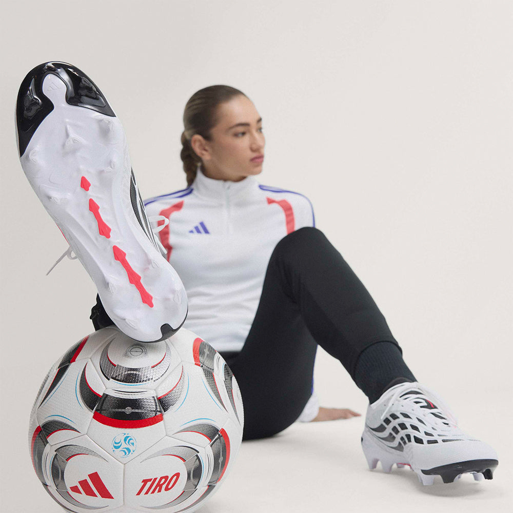 Giày Đá Bóng Sân Cỏ Tự Nhiên Nam Adidas Predator League FG - Trắng - Supersports Vietnam
