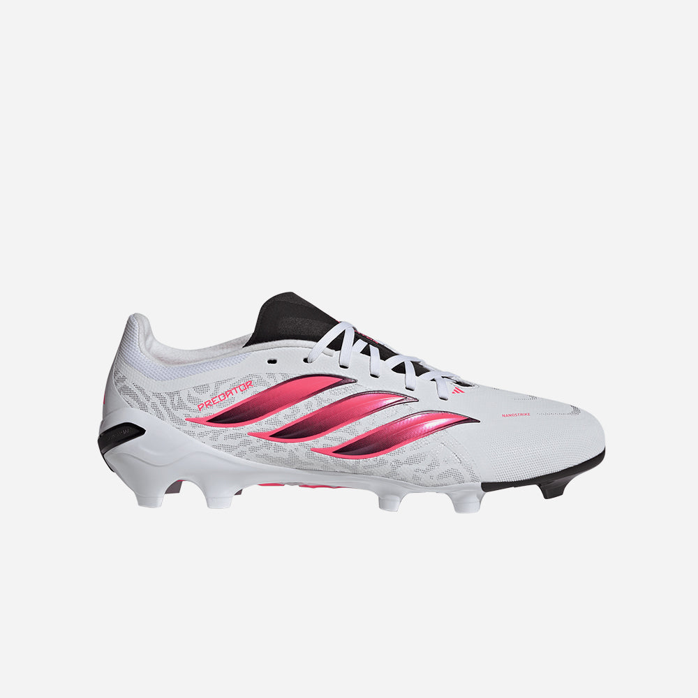 Giày Đá Bóng Sân Cỏ Tự Nhiên Nam Adidas Predator League FG - Trắng - Supersports Vietnam