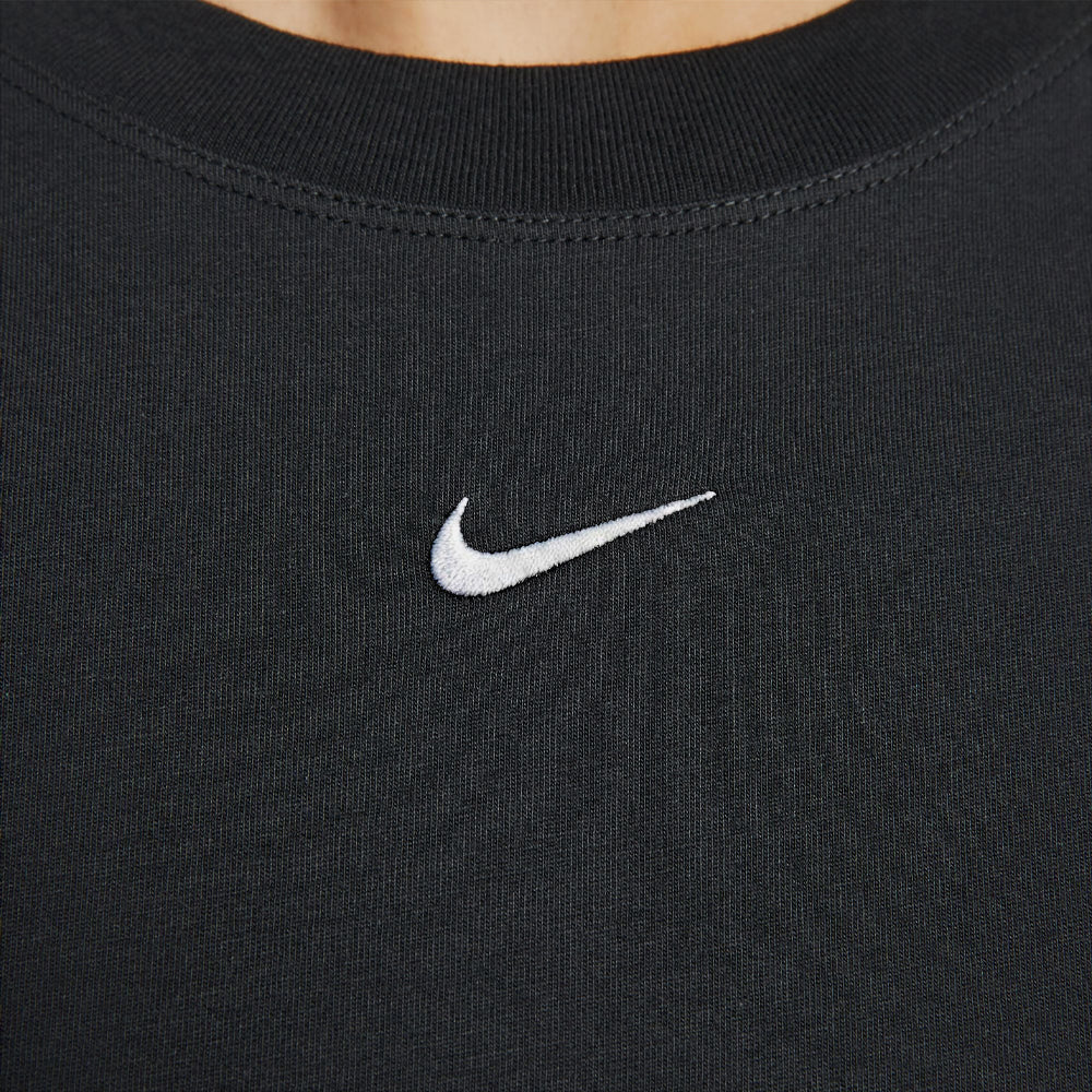Áo Thun Nữ Nike Sportswear Classic Oversized Short-Sleeve - Đen - Supersports Vietnam