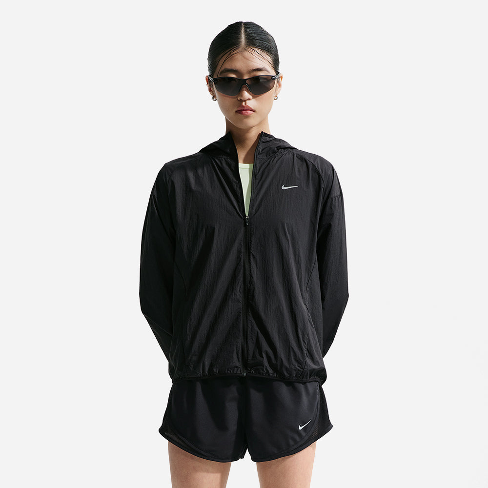 Áo Khoác Nữ Nike Tempo UV Protection Lightweight - Đen - Supersports Vietnam