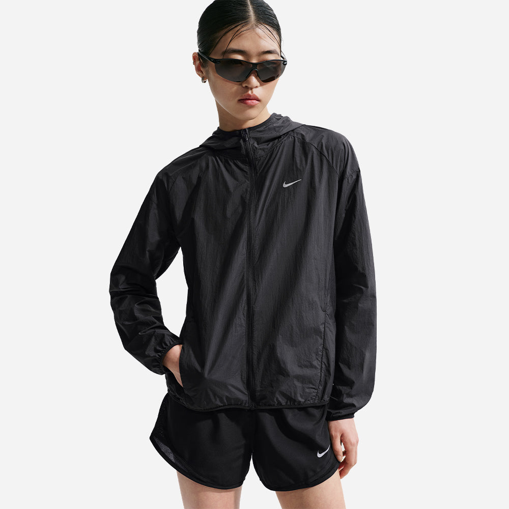 Áo Khoác Nữ Nike Tempo UV Protection Lightweight - Đen - Supersports Vietnam