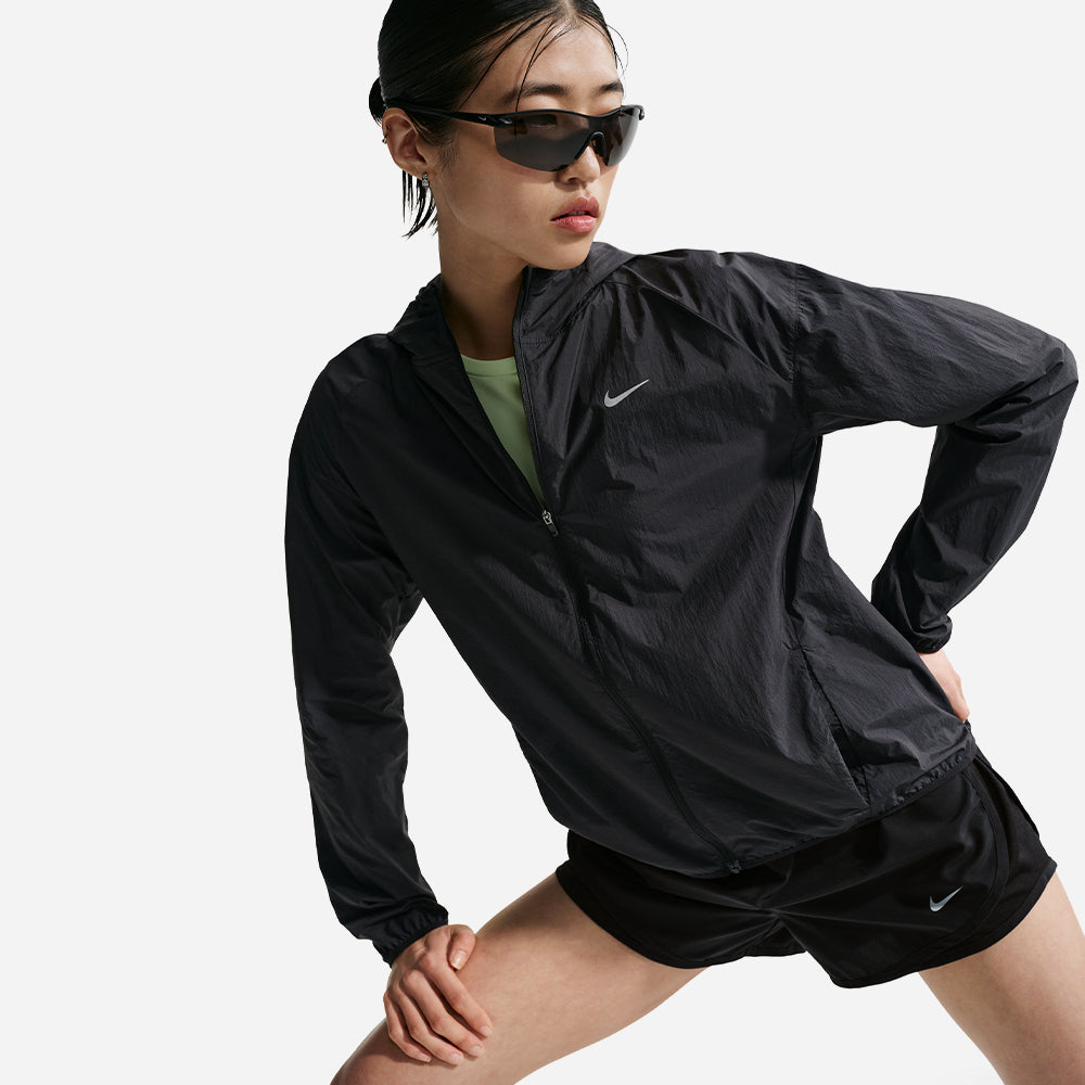 Áo Khoác Nữ Nike Tempo UV Protection Lightweight - Đen - Supersports Vietnam