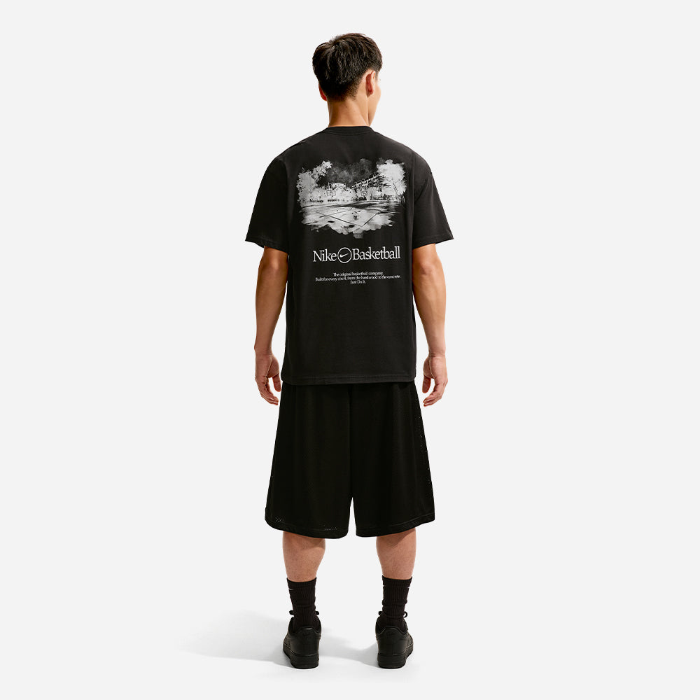 Áo Thun Nam Nike Basketball M90 Oc Loose - Đen - Supersports Vietnam